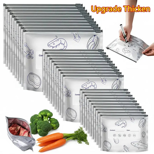 ⏰BLACK FRIDAY SALE🧊New reusable upgraded thickened upright aluminum foil sealing storage bags
