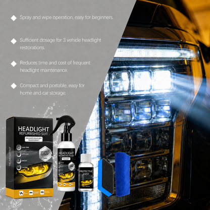 🚘 Automotive Headlamp Restoration Fluid New Lights. No Tools. Pure Clarity