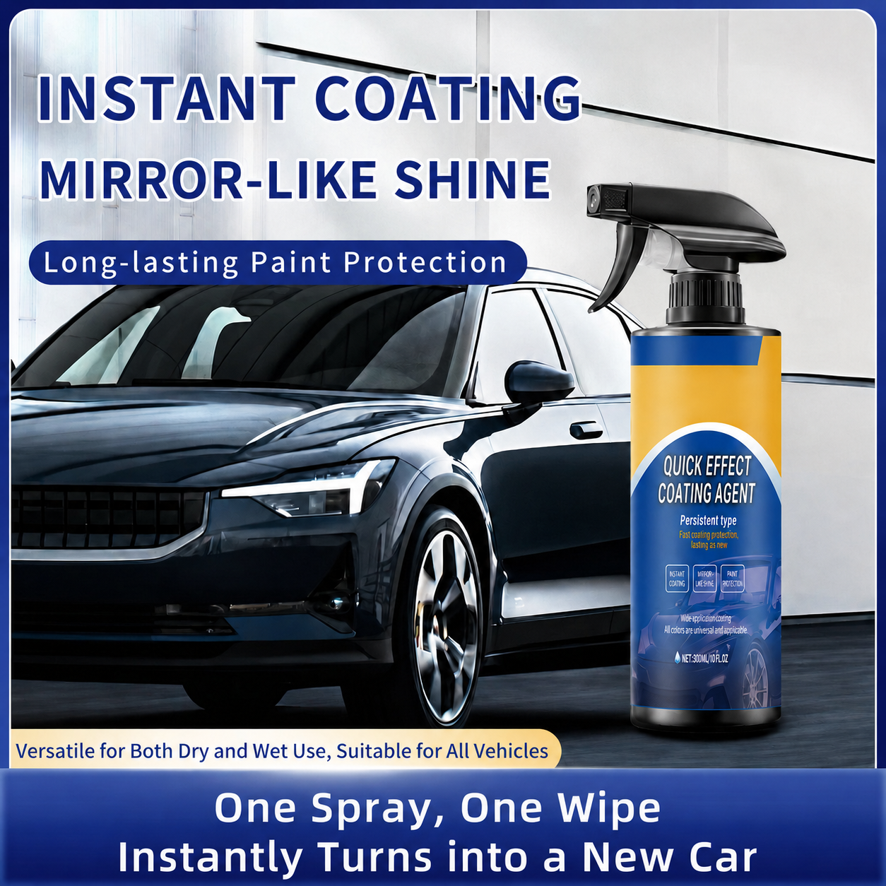 ⏰BLACK FRIDAY SALE🚗 Somnao™-Advanced Car Quick-acting Coating Agent Spray