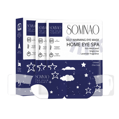 Lavender-scented steam eye mask