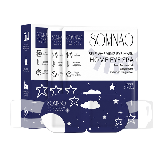 Lavender-scented steam eye mask